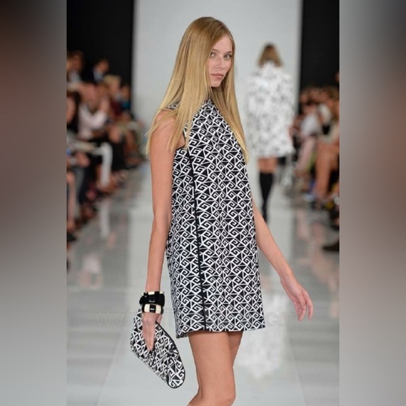 Ralph Lauren Collection Purple Label Mini Skirt Vintage Runway 60s Style White S - Picture 12 of 16